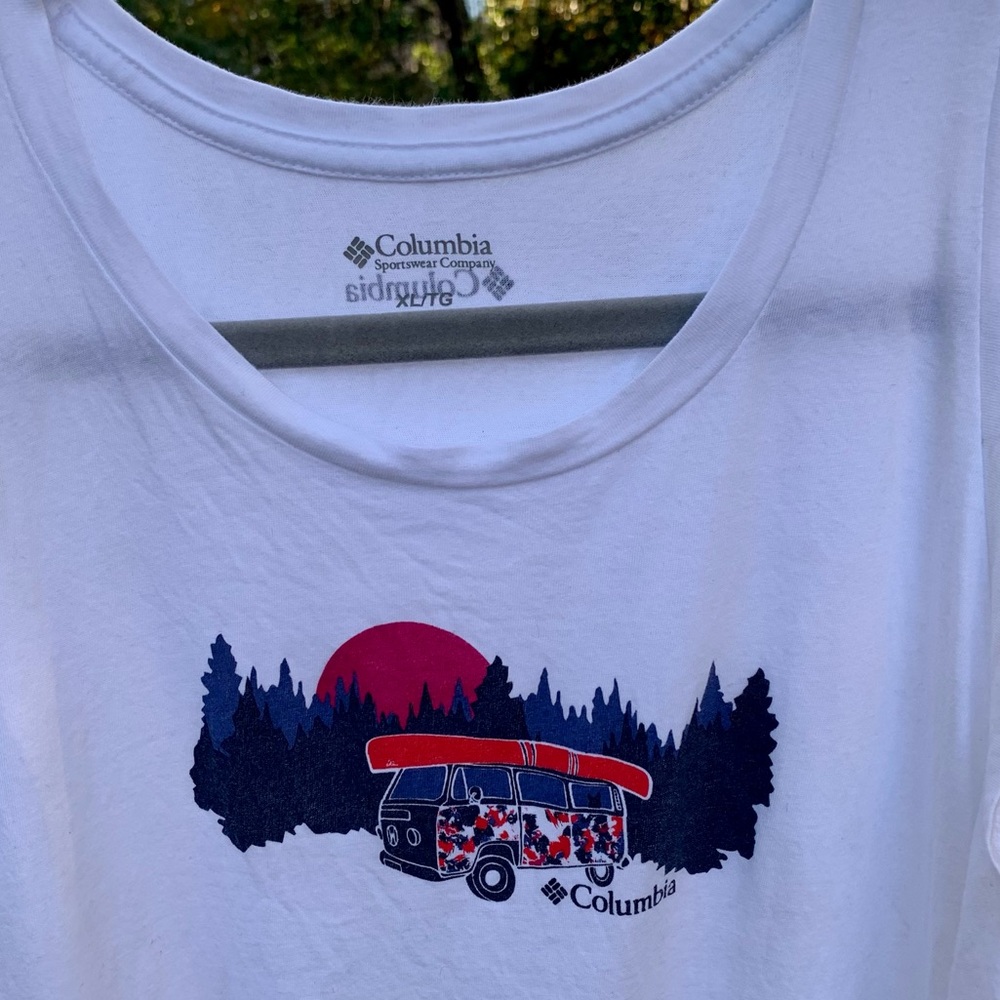 Columbia Sportswear Van Life ๐ Sleeveless Tank in Sunset Bluff Mesa ๐ถ๐ดโโ๏ธ๐ฃ NWOT - Picture 14 of 16